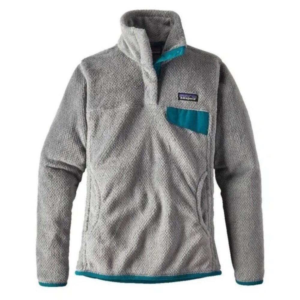 Patagonia Women's Re-Tool Snap Fleece Pullover Size Medium